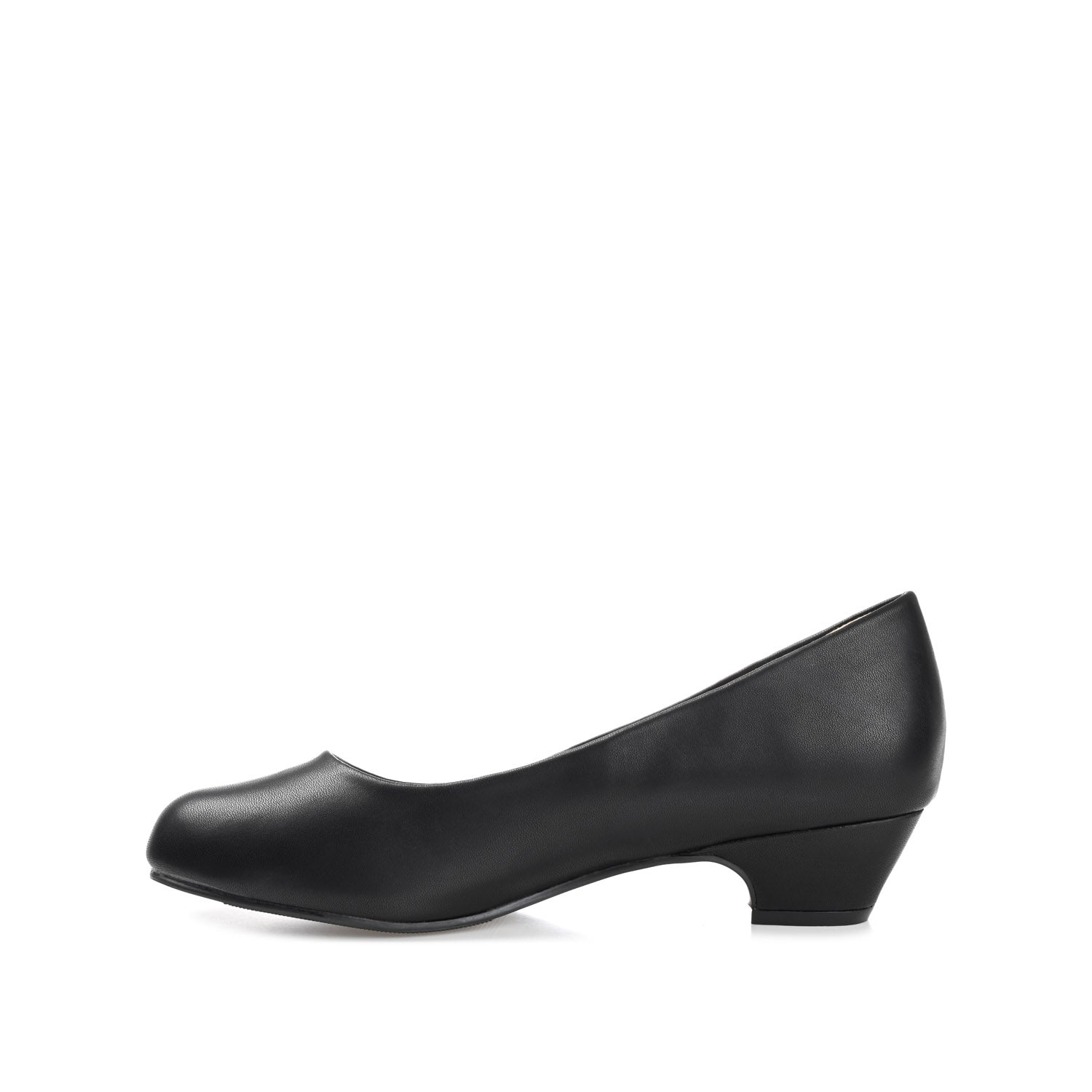 Journee Collection SAAR LOW PUMP HEELS IN NARROW Black