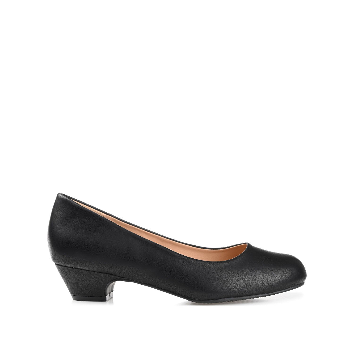 journee collection SAAR LOW PUMP HEELS IN WIDE Black