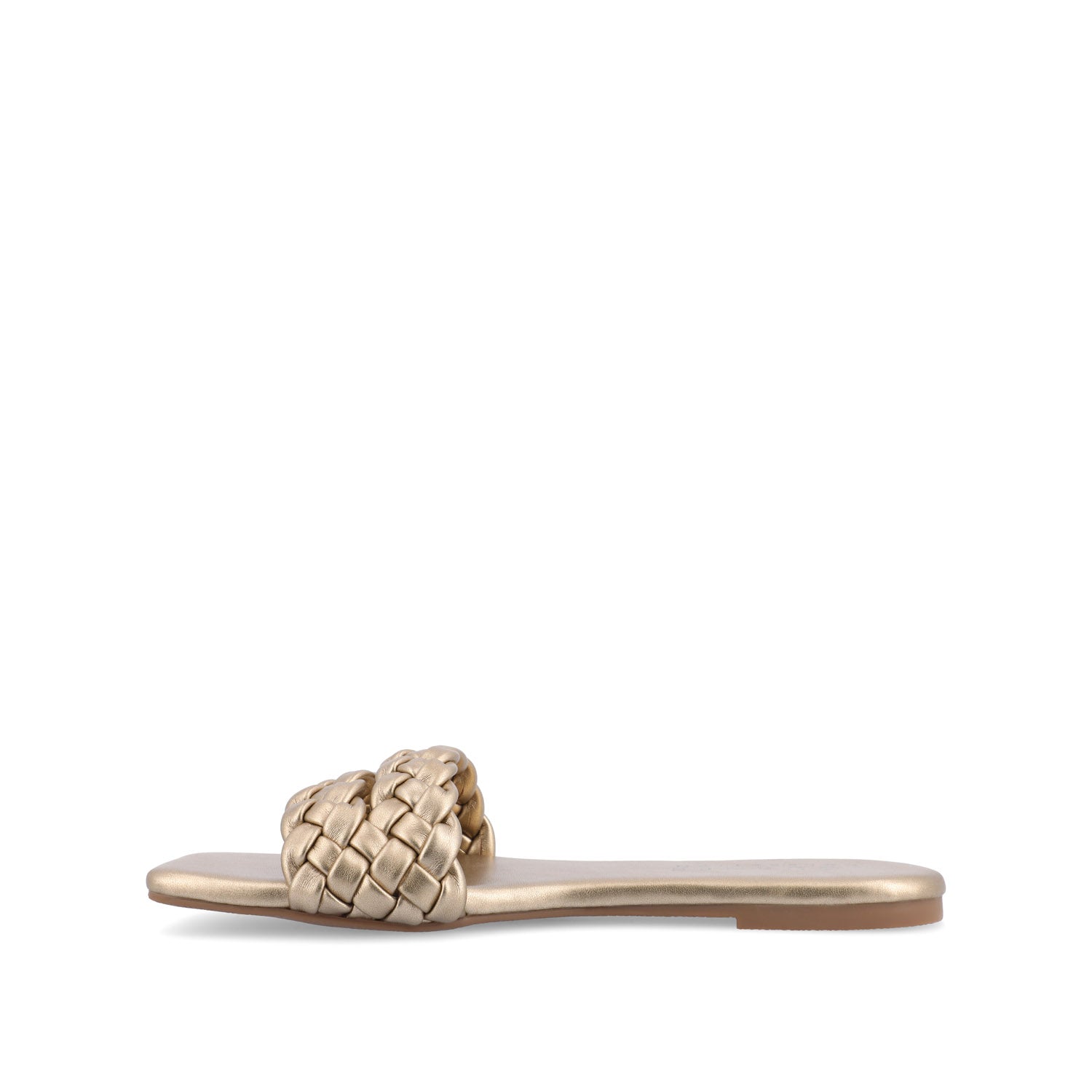 Journee Collection SAWYERR SLIDE SANDALS IN STATEMENT Beige