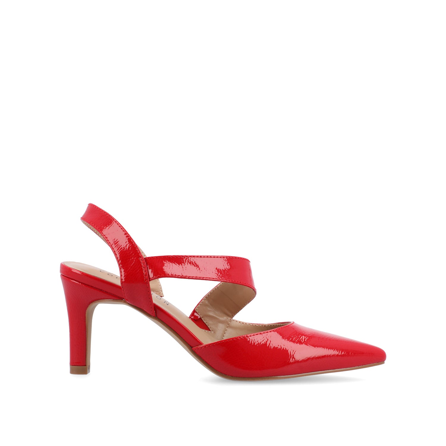 journee collection SCARLETT STILETTO HEELS IN PATENT Red