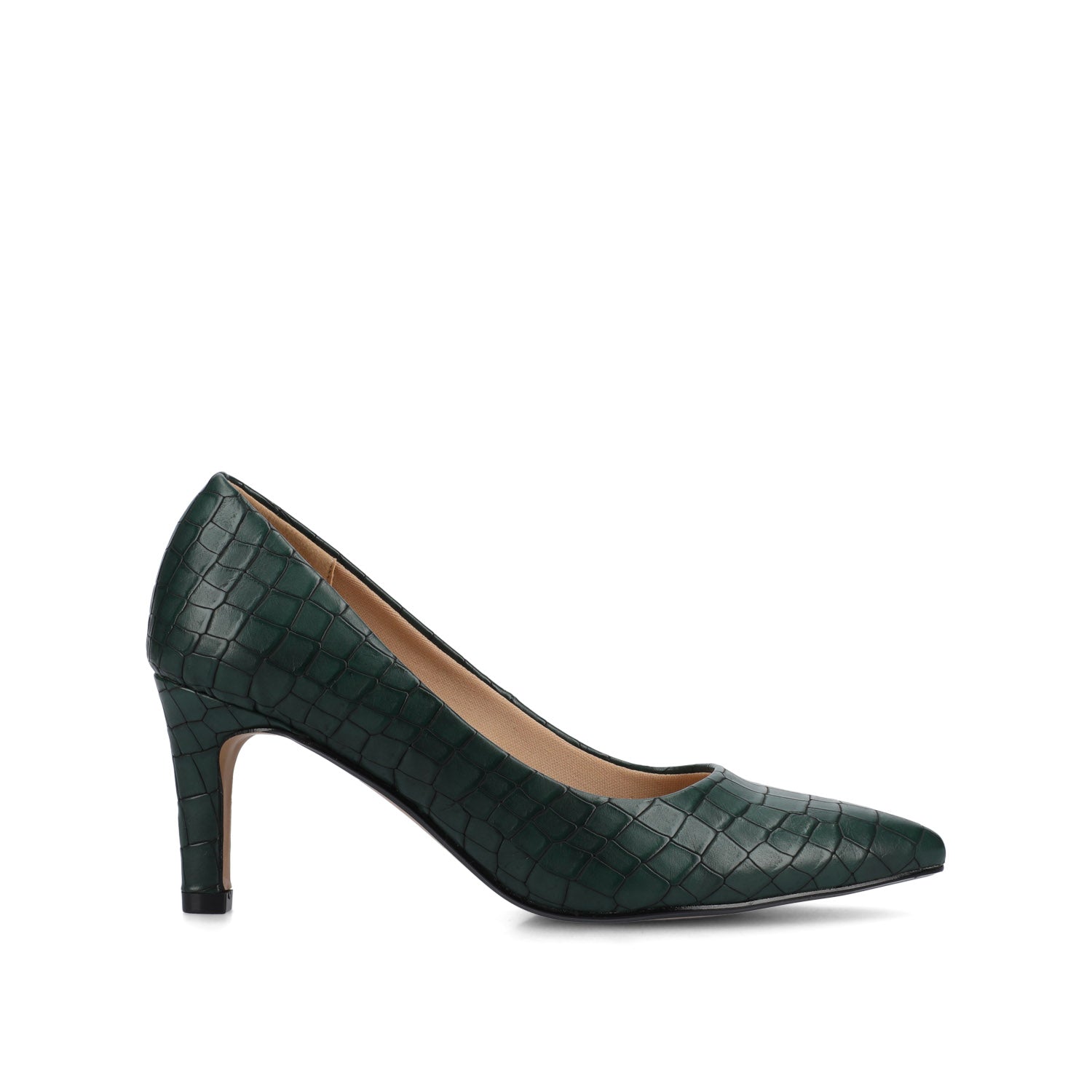 journee collection SCYLEE STILETTO PUMP HEELS IN WIDE Brown