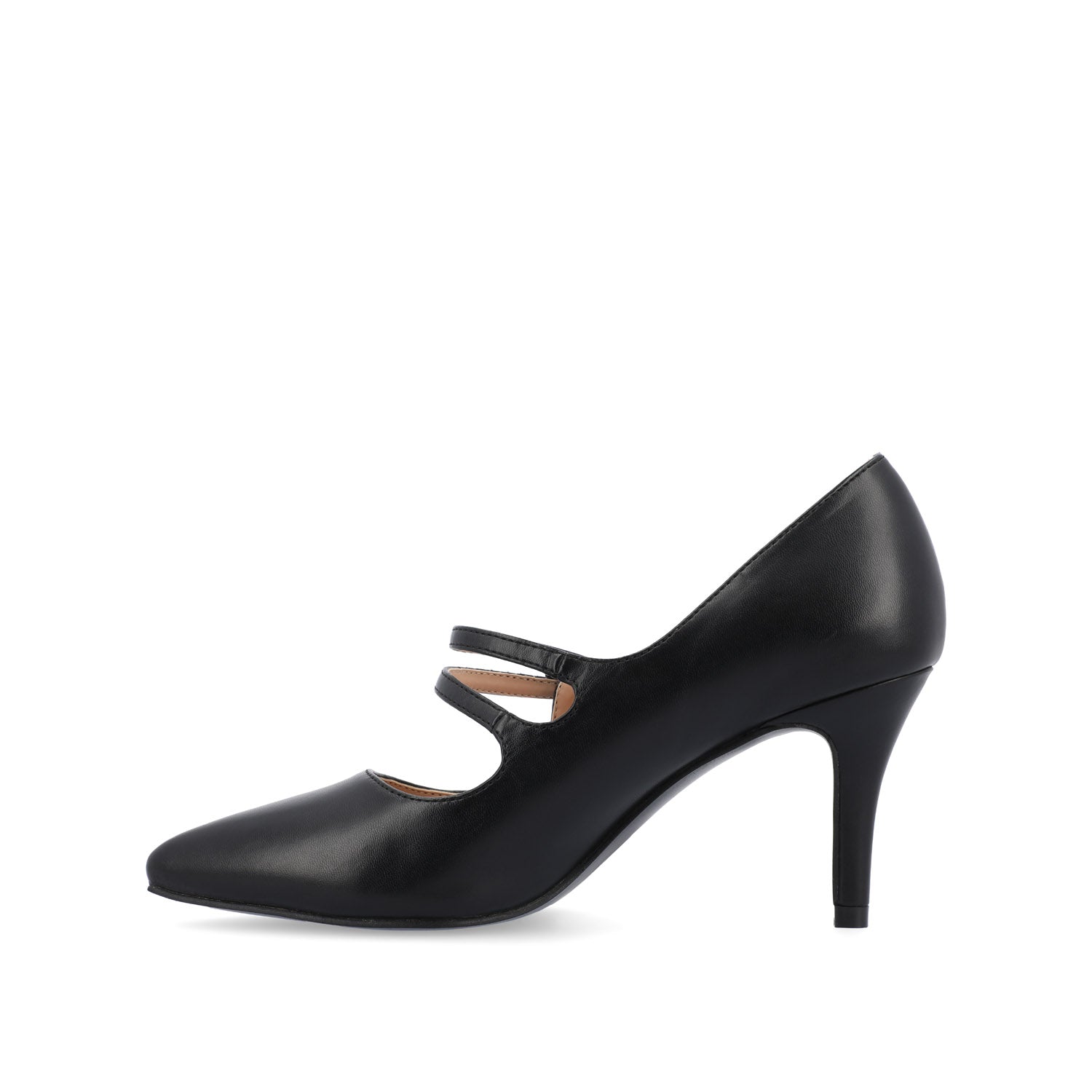 Journee Collection SIDNEY STILETTO PUMP HEELS IN NARROW Black