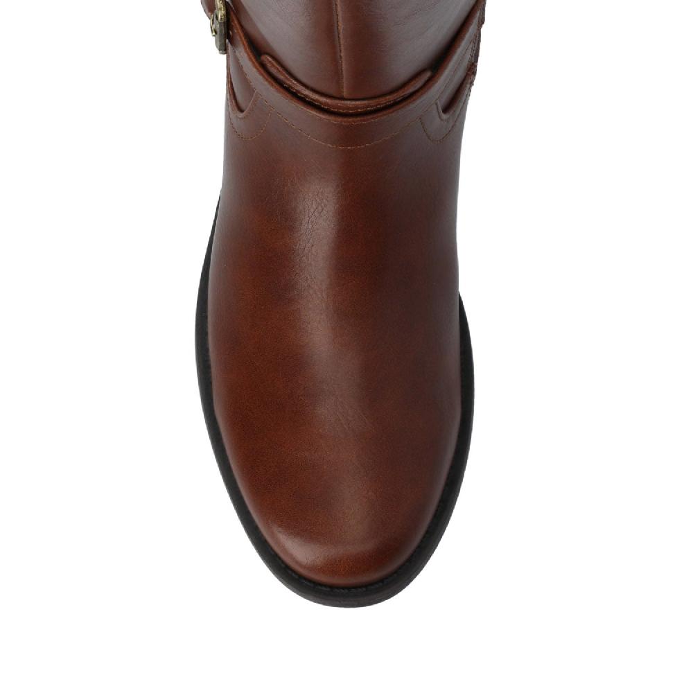 Journee Collection SONNY KNEE HIGH BOOT IN WIDE CALF Black