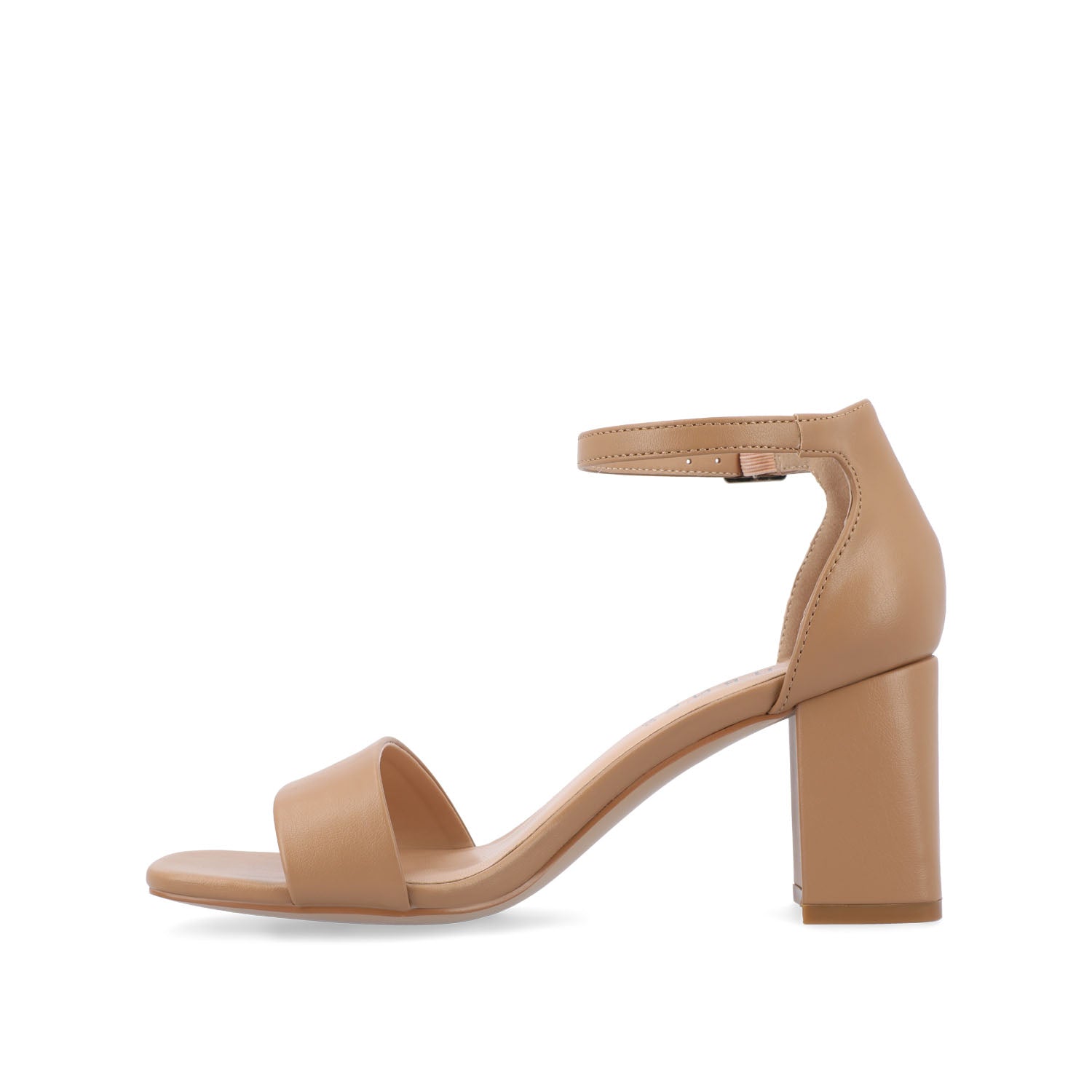 Journee Collection VALENNCIA STRAPPY HEELS IN WARM SHADES Cream