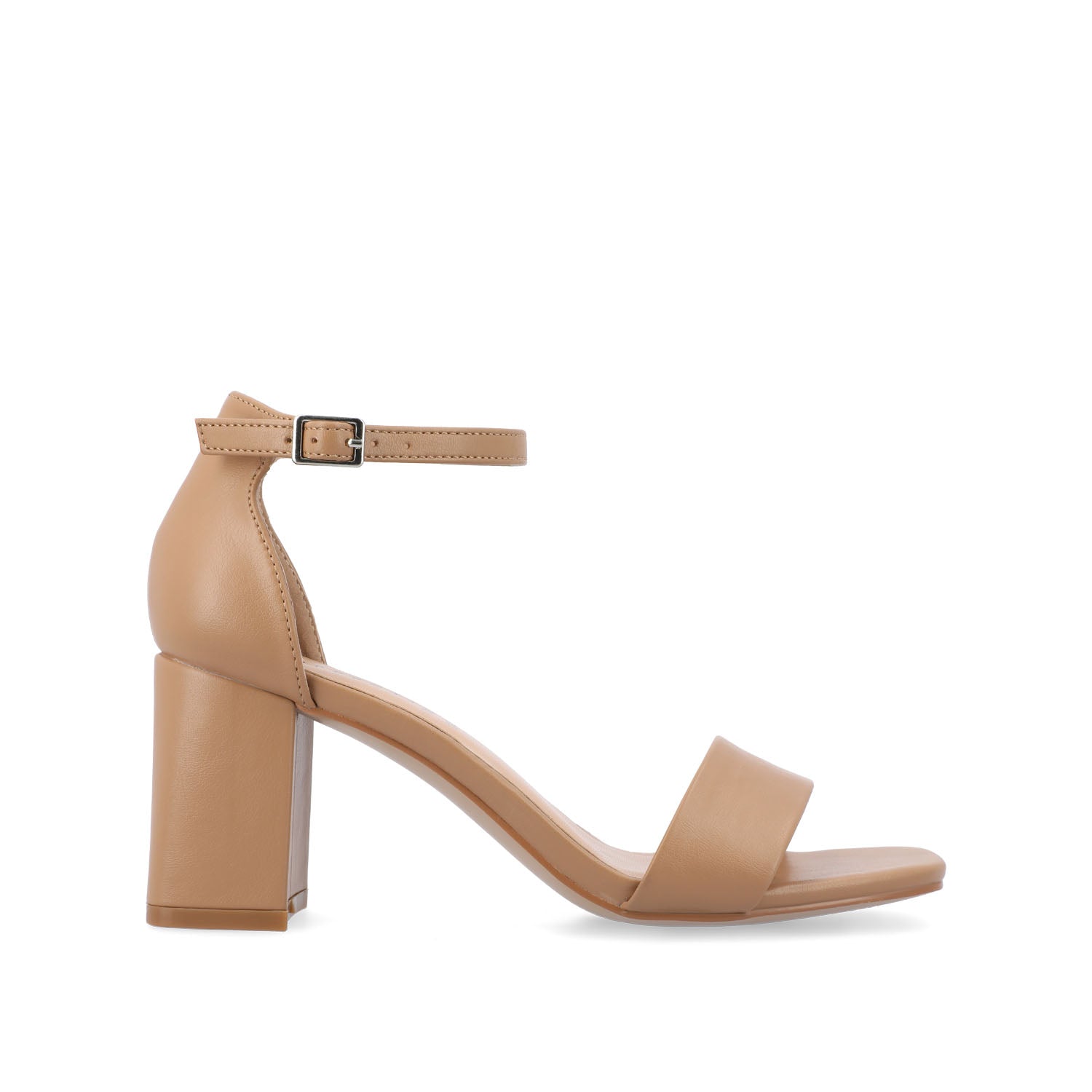 journee collection VALENNCIA STRAPPY HEELS IN WARM SHADES Cream