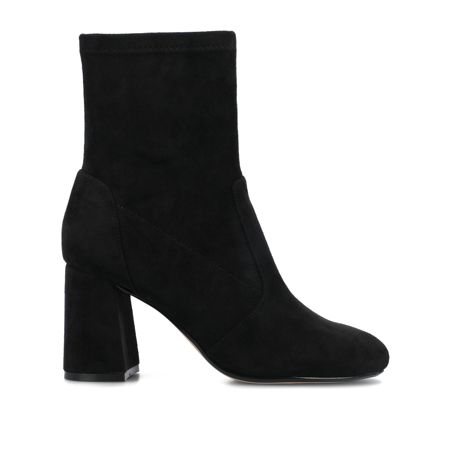 journee collection VIVIA DRESS BOOTIES IN WIDE Black