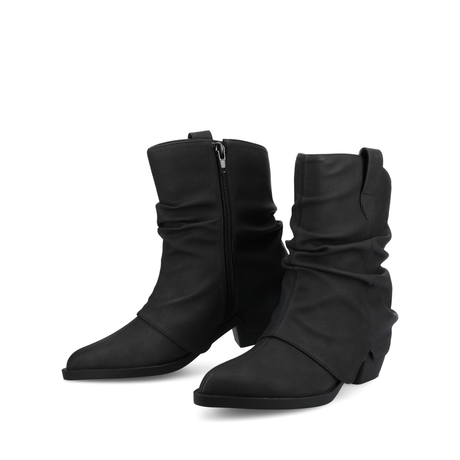 Journee Collection WYNETTE WESTERN ANKLE BOOTIES Vintage Black