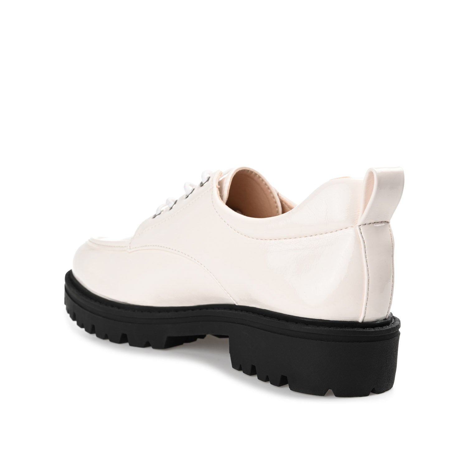 Journee Collection ZINA OXFORD LOAFER FLATS IN WIDE Taupe