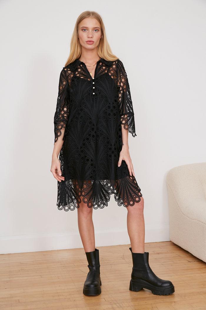 Jovonna London AGNI DRESS BLACK