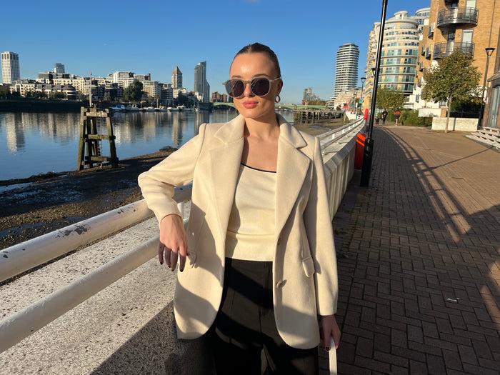 Jovonna London ASTANA JACKET CREAM