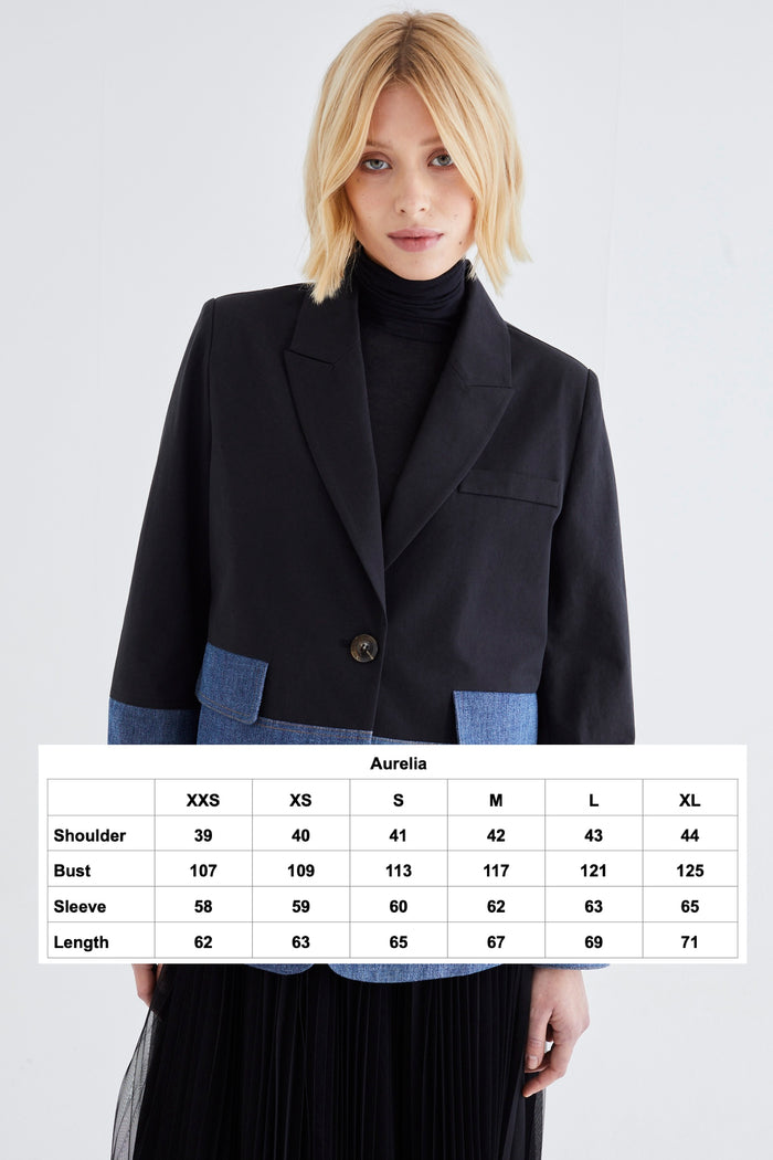 Jovonna London AURELIA JACKET BLACK