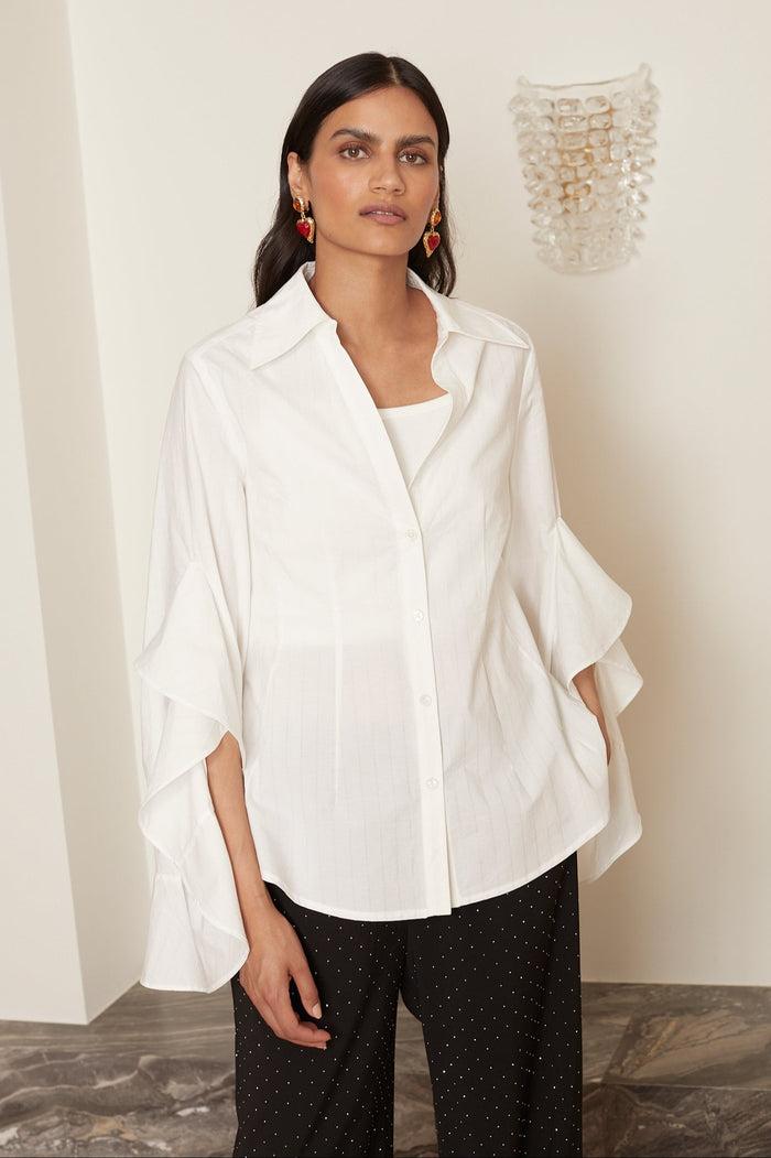 jovonna london BEAUTA SHIRT WHITE