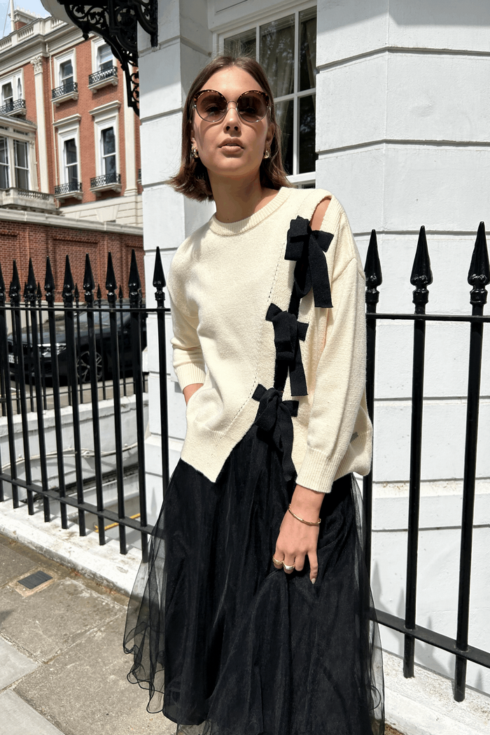 Jovonna London BRIGHTON JUMPER CREAM