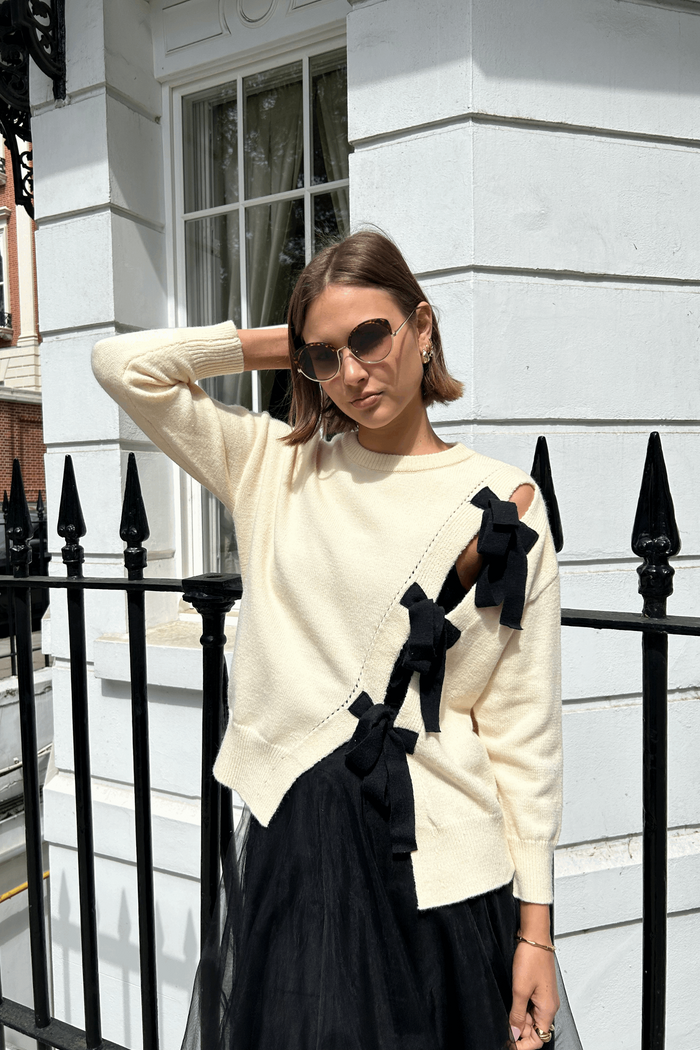 Jovonna London BRIGHTON JUMPER CREAM