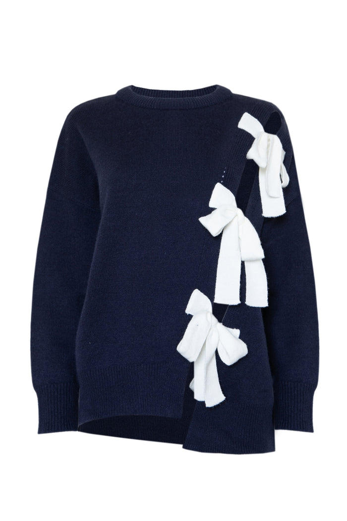 jovonna london BRIGHTON JUMPER NAVY