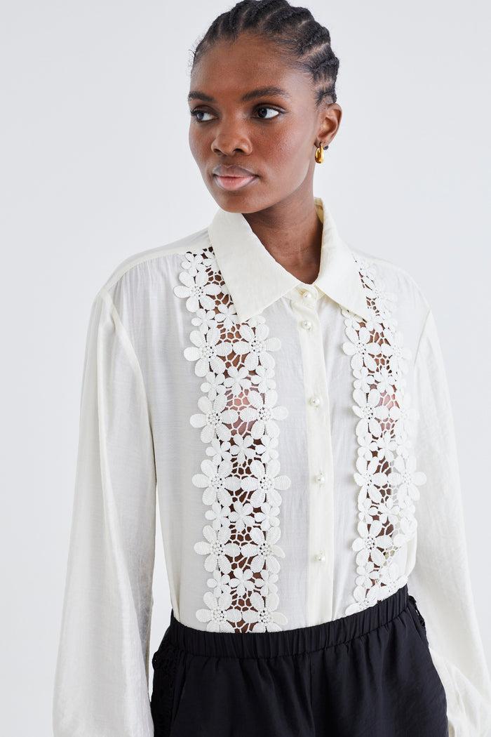 Jovonna London CALA BLOUSE CREAM