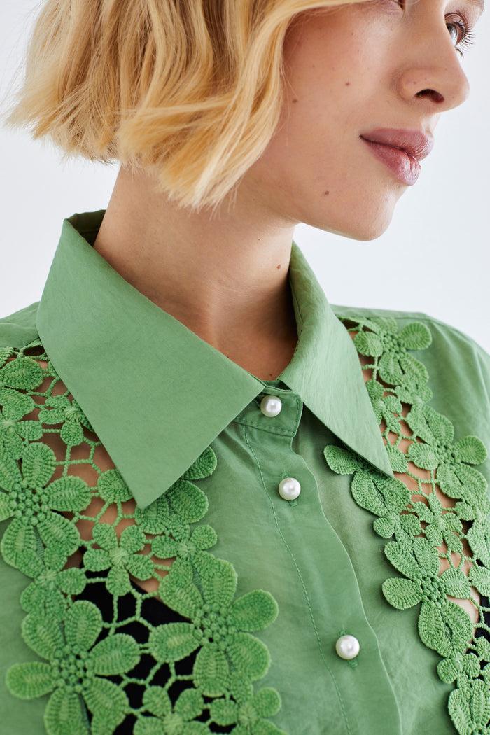 Jovonna London CALA BLOUSE GREEN