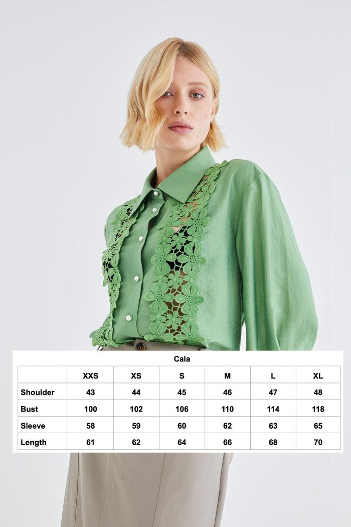 Jovonna London CALA BLOUSE GREEN