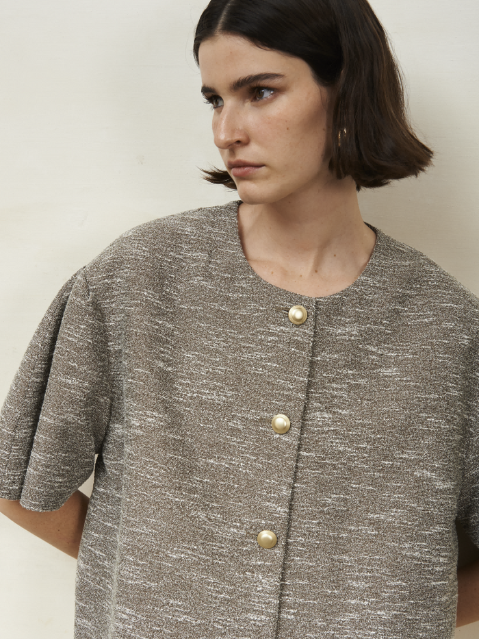 Jovonna London CAYENA JACKET BROWN