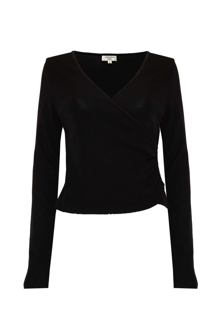 jovonna london CHADY KNITTED TOP