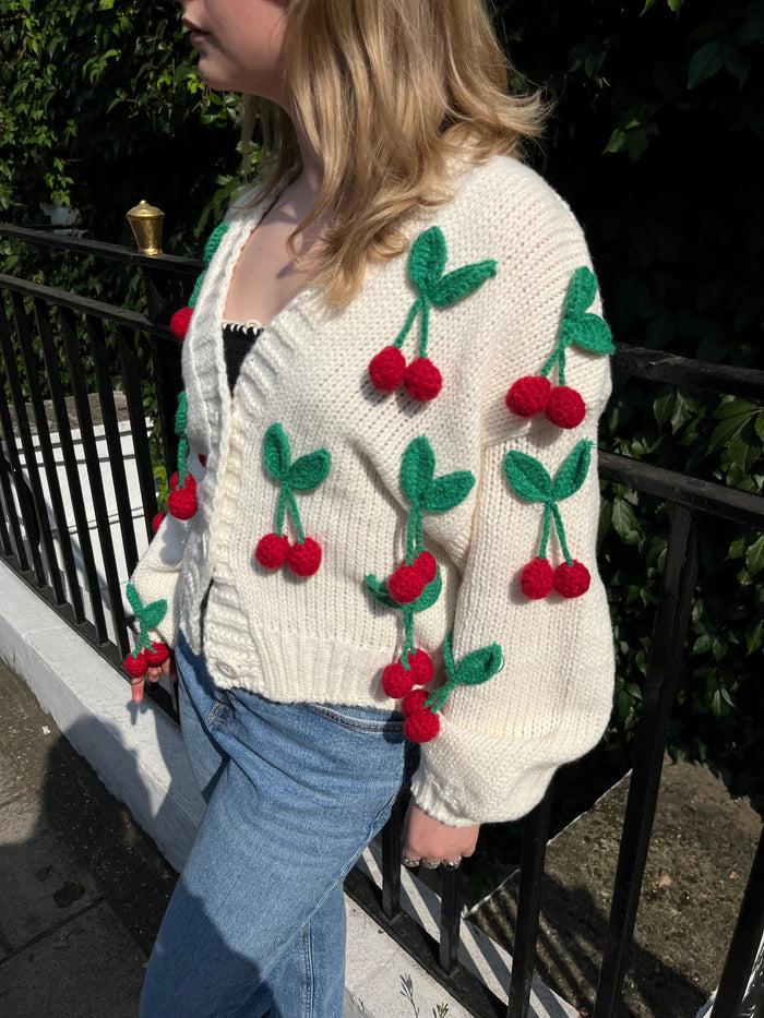 Jovonna London CHERRY CARDIGAN