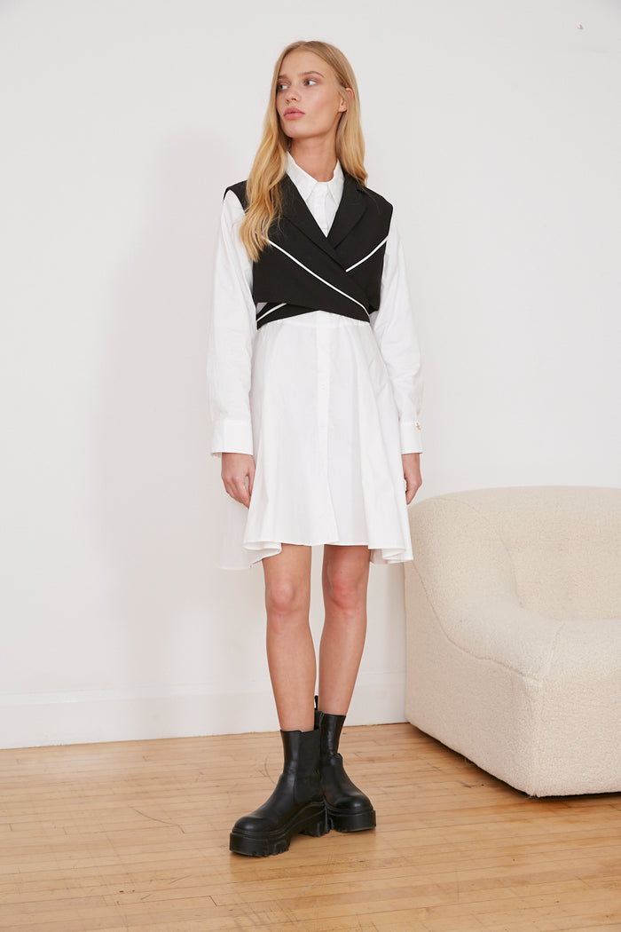 jovonna london CORDOVA DRESS AND VEST SET