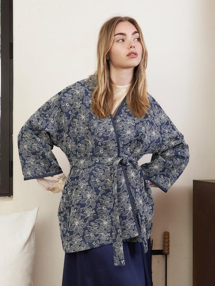 Jovonna London ENDO JACKET DENIM