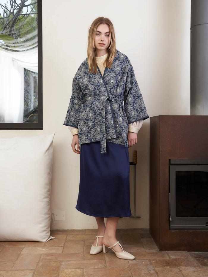 Jovonna London ENDO JACKET DENIM