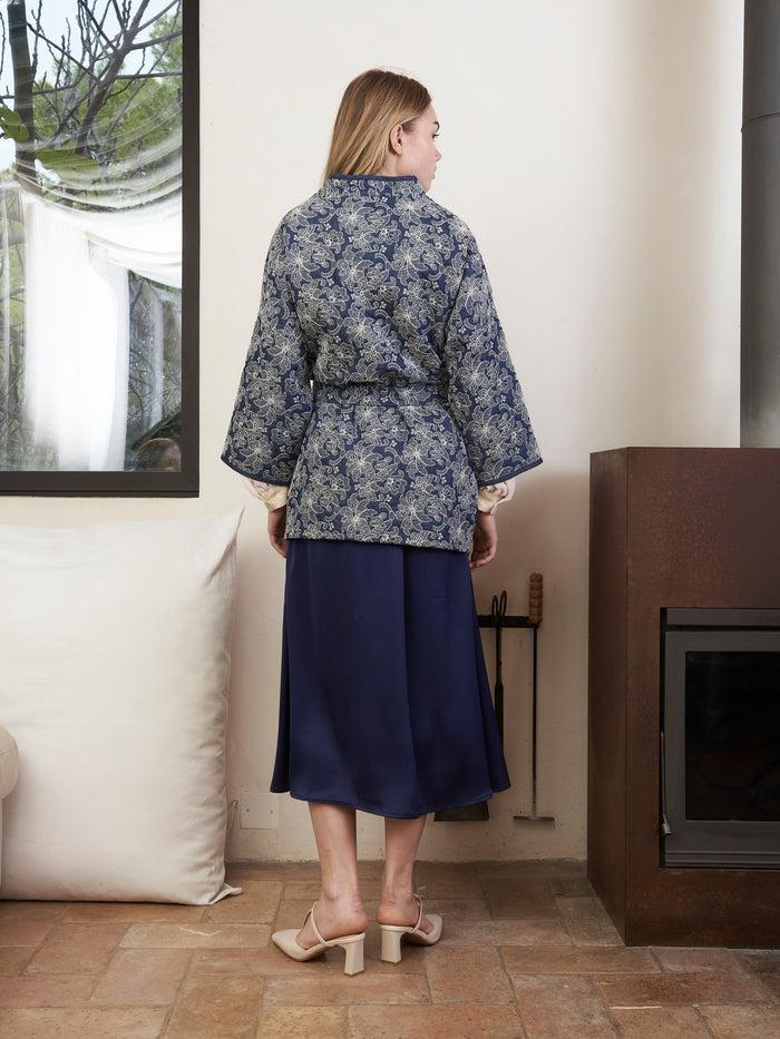 Jovonna London ENDO JACKET DENIM