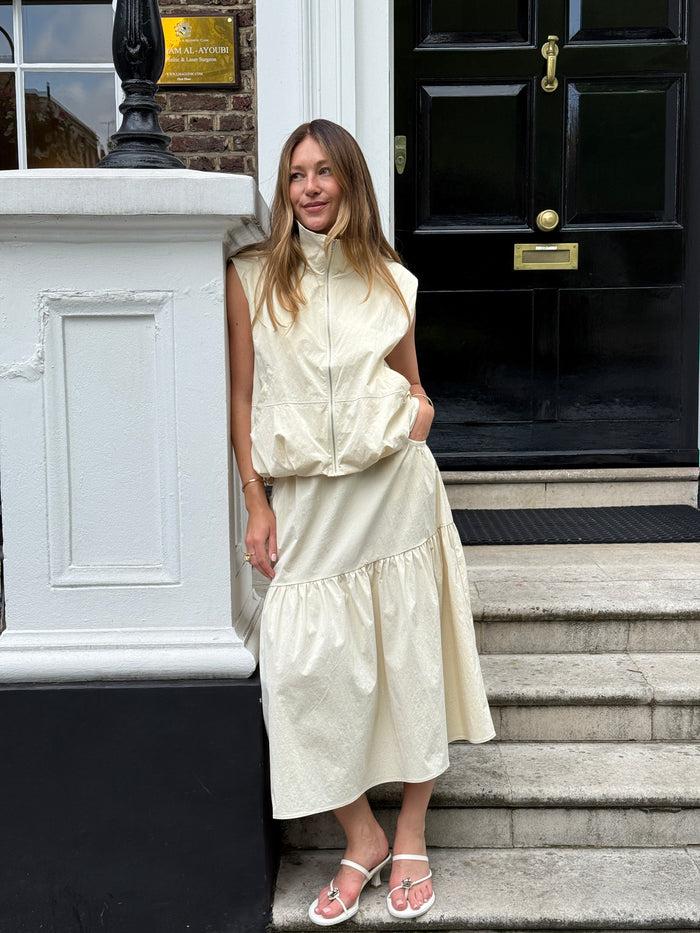 Jovonna London ERIDANI SKIRT CREAM