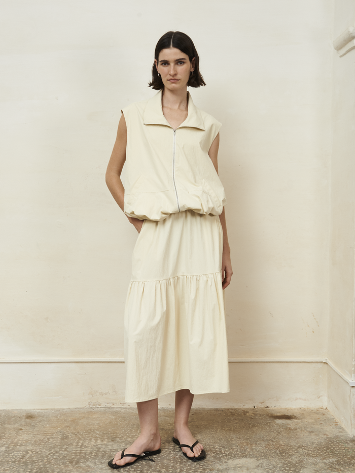 jovonna london ERIDANI SKIRT CREAM