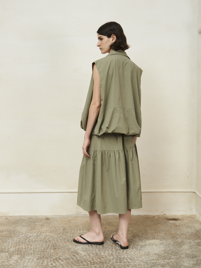 Jovonna London ERIDANI SKIRT KHAKI