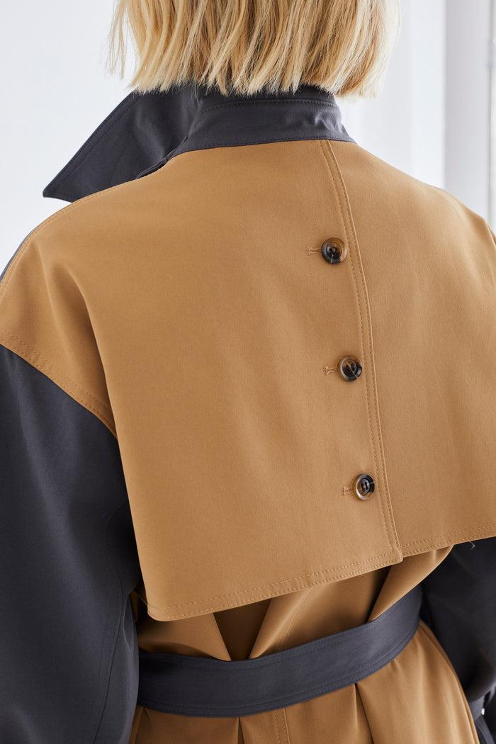 Jovonna London ESLABON TRENCH GREY