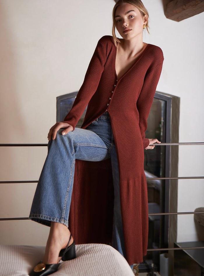 Jovonna London FLEUR KNITTED CARDIGAN