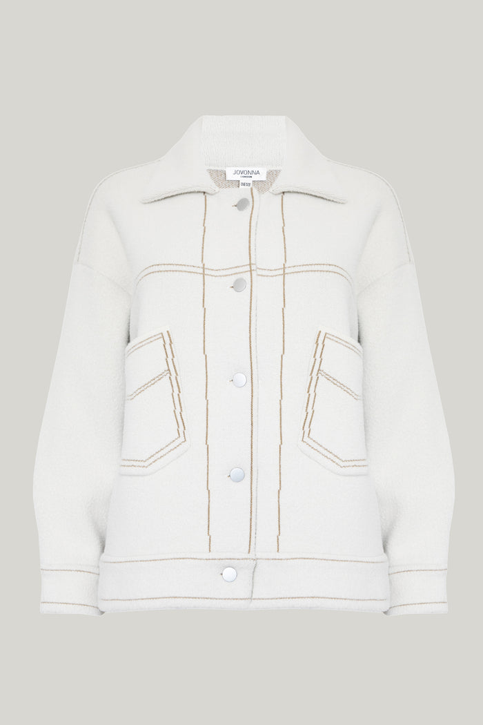 jovonna london FLUFFY JACKET