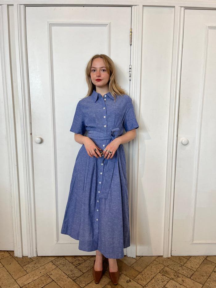 Jovonna London FOLOSA DRESS BLUE