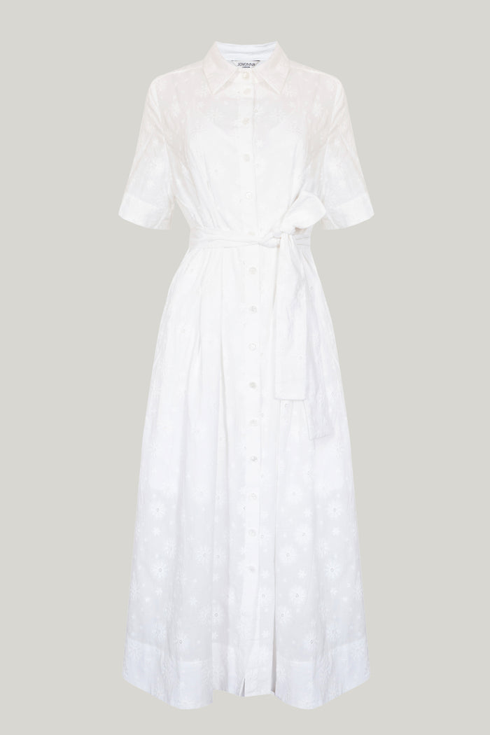 Jovonna London FOLOSA DRESS WHITE