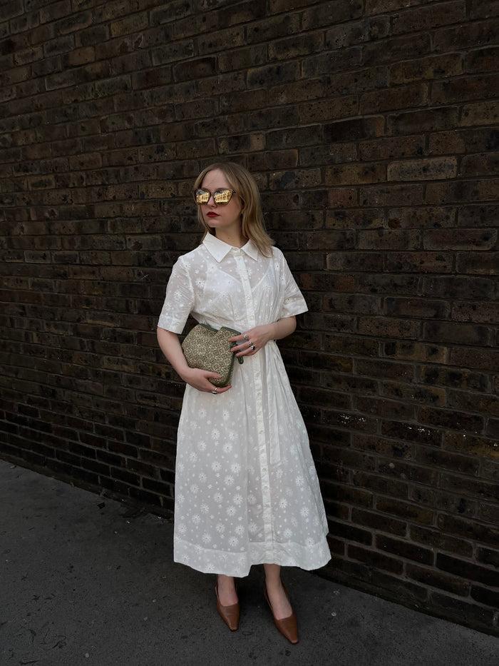 Jovonna London FOLOSA DRESS WHITE