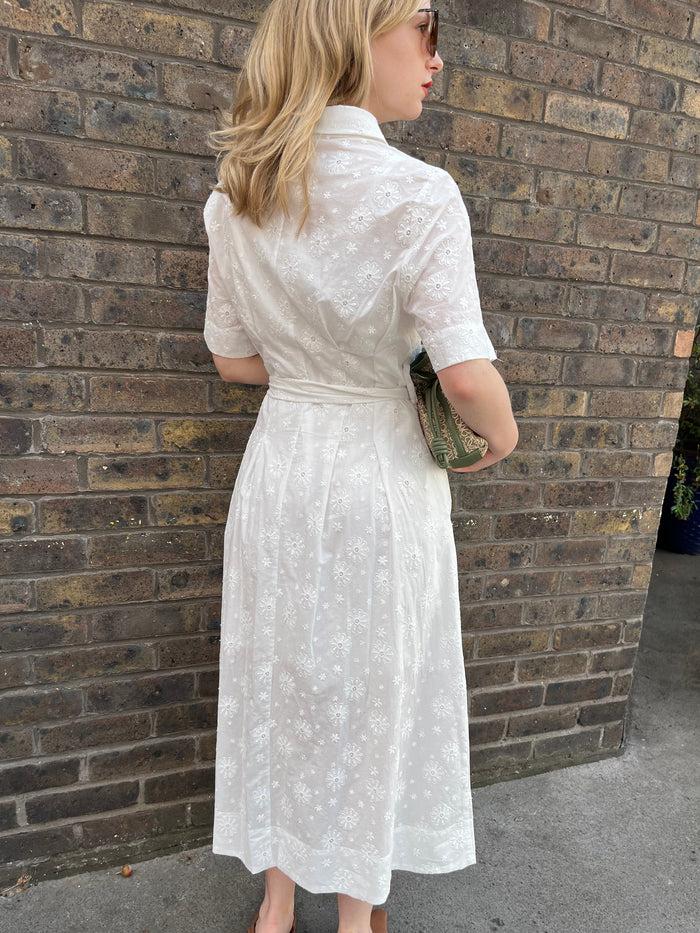 jovonna london FOLOSA DRESS WHITE