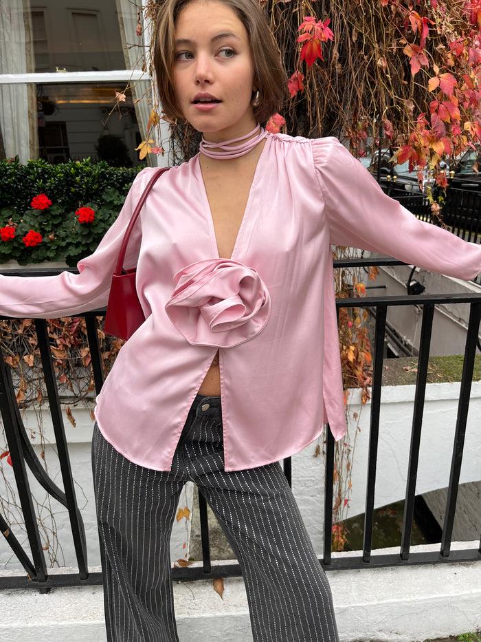 Jovonna London IMPERO BLOUSE PINK