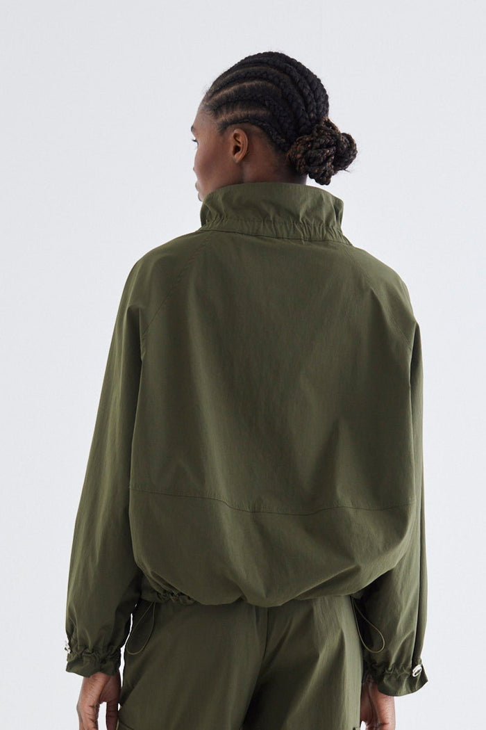 Jovonna London KERALA WINDBREAKER KHAKI