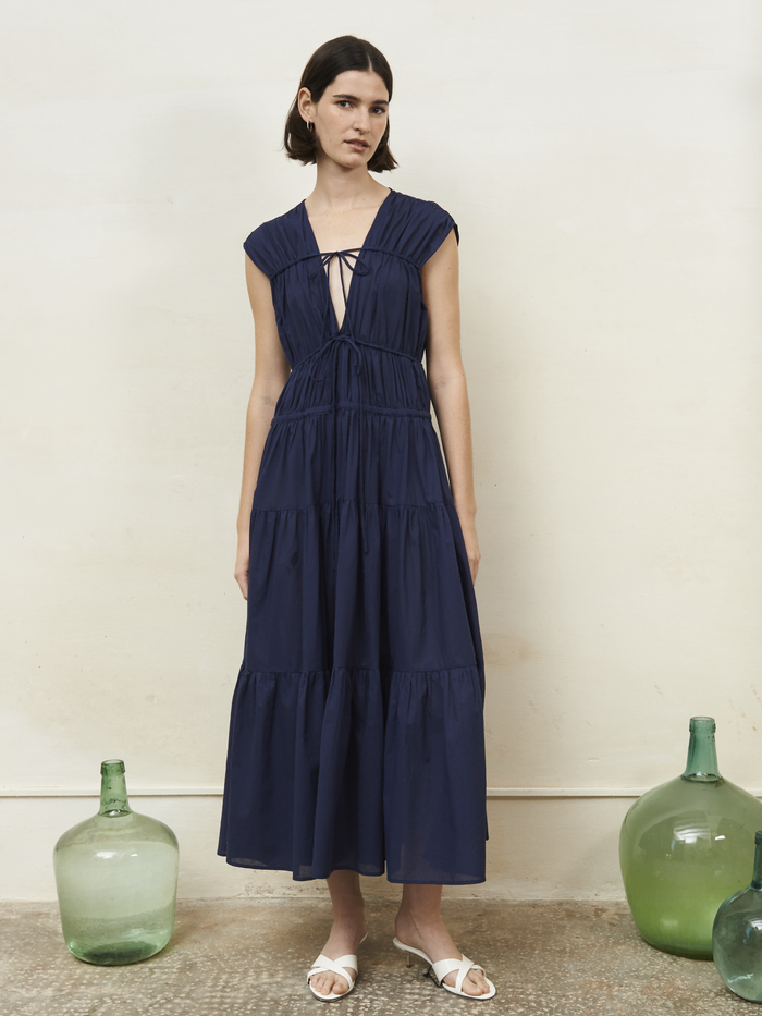 jovonna london LETTY DRESS NAVY