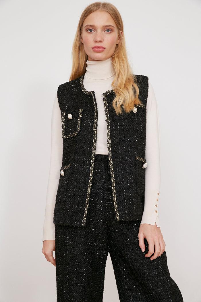 jovonna london MALAK VEST JACKET