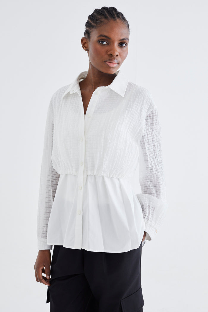 Jovonna London MARLEY SHIRT WHITE