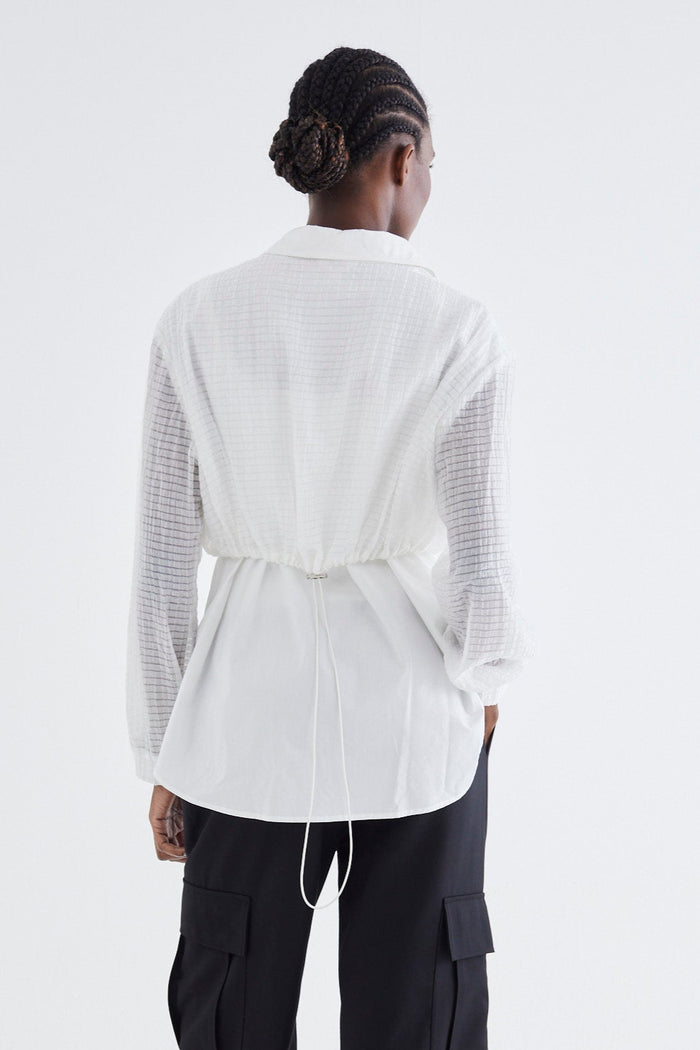 jovonna london MARLEY SHIRT WHITE