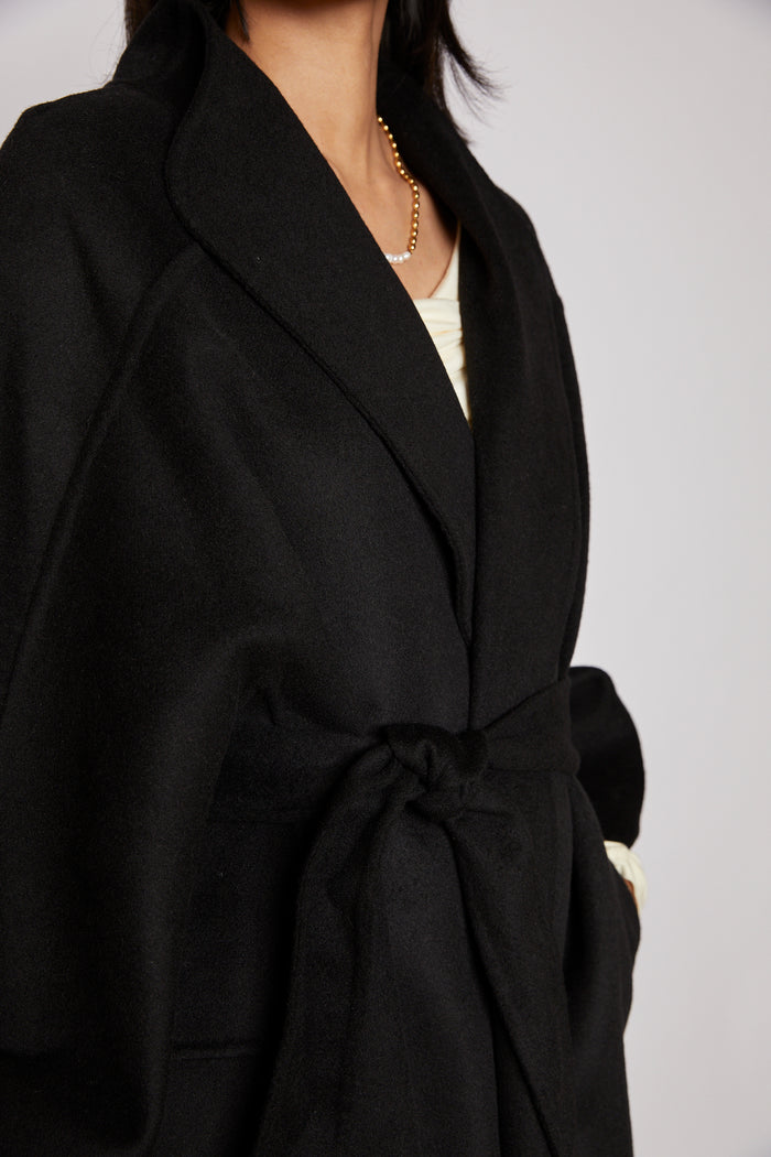 Jovonna London MODA COAT BLACK