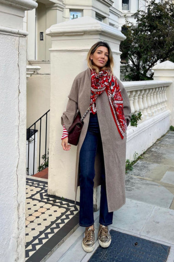 Jovonna London MODA COAT TAUPE