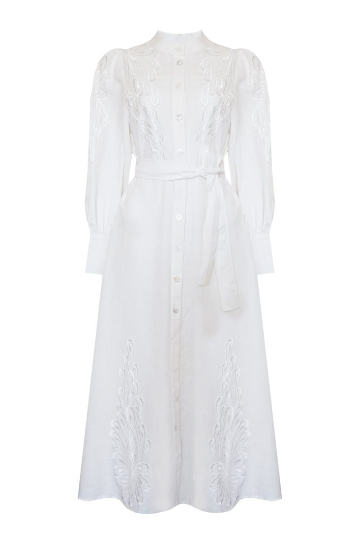 Jovonna London MOKA DRESS WHITE