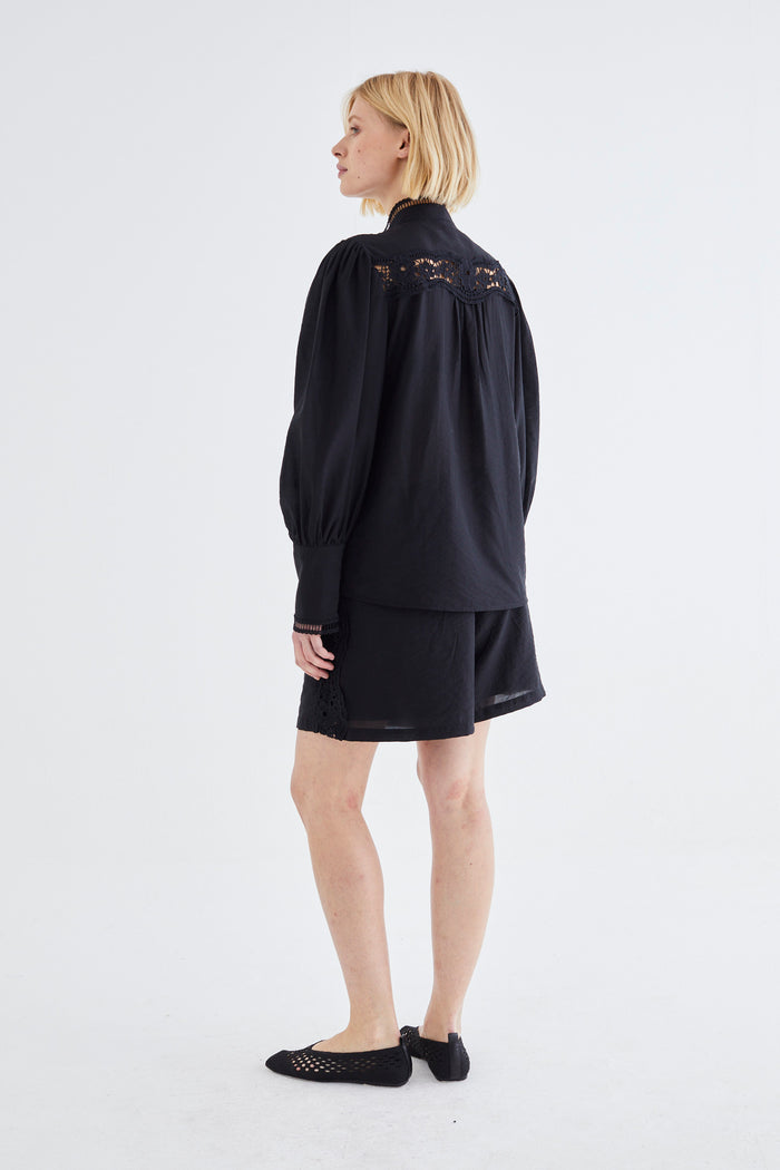 Jovonna London MONET BLOUSE BLACK