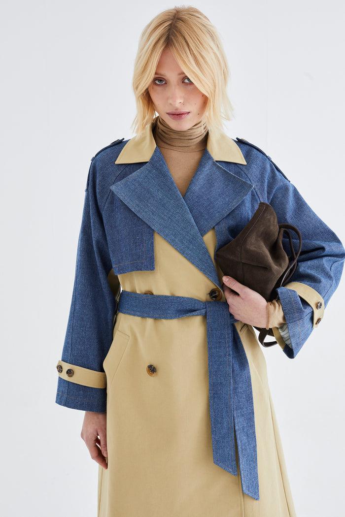 Jovonna London NADEGE TRENCH BEIGE